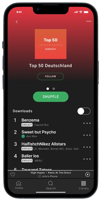 Music Player App